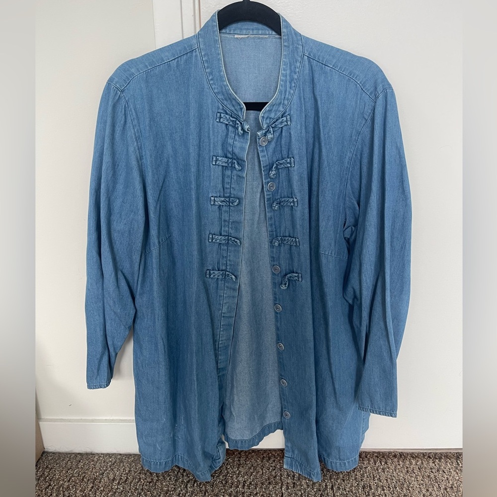 Denim Tunic - could be Artist Smock